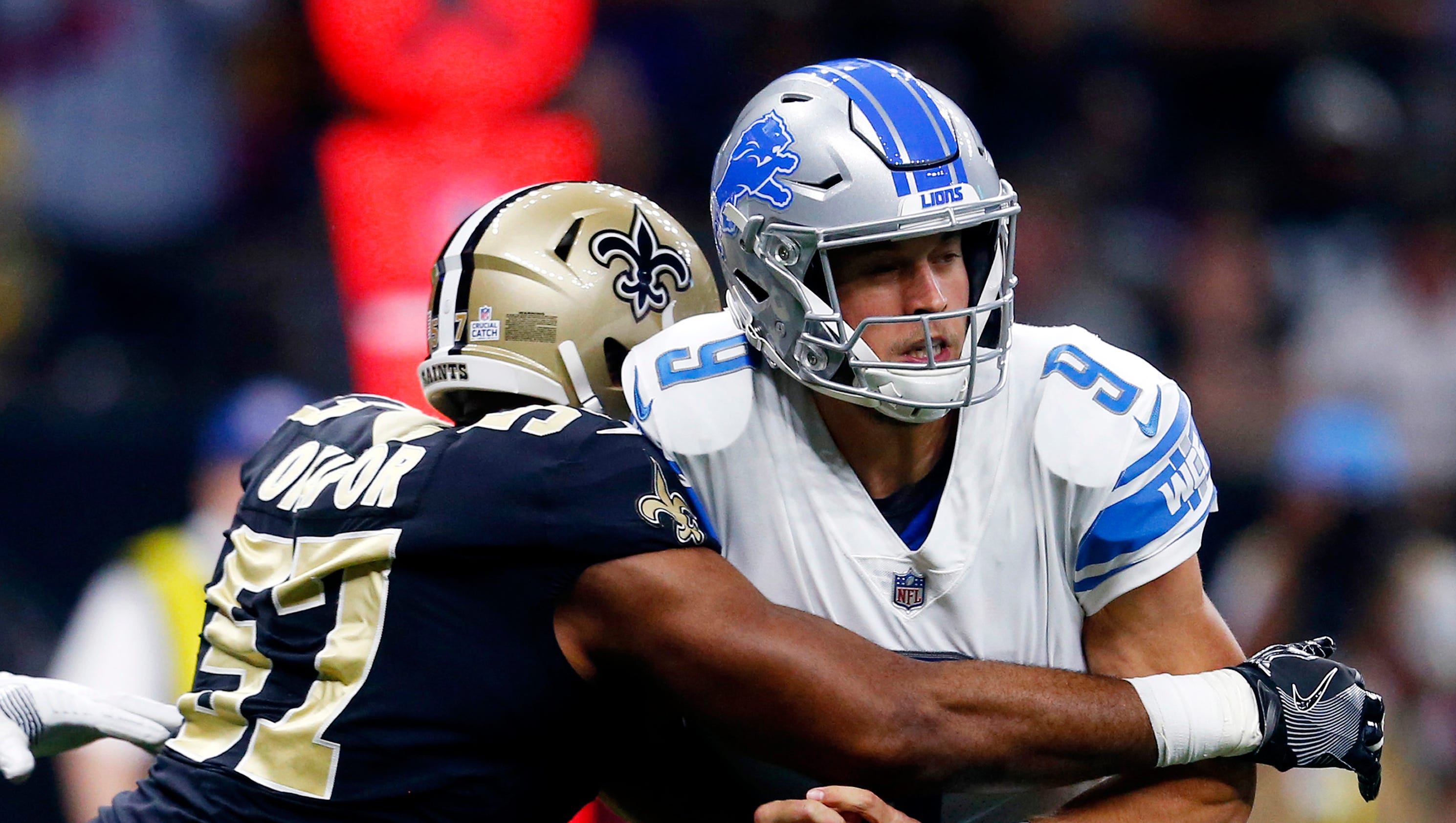 Detroit Lions vs. New Orleans Saints Live updates