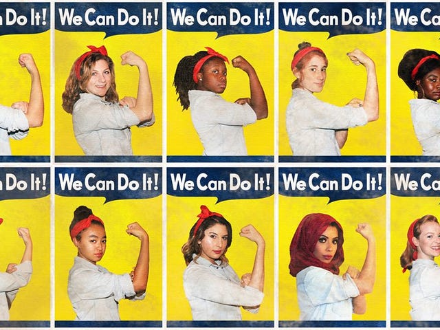 Image result for multi cultural rosie the riveter