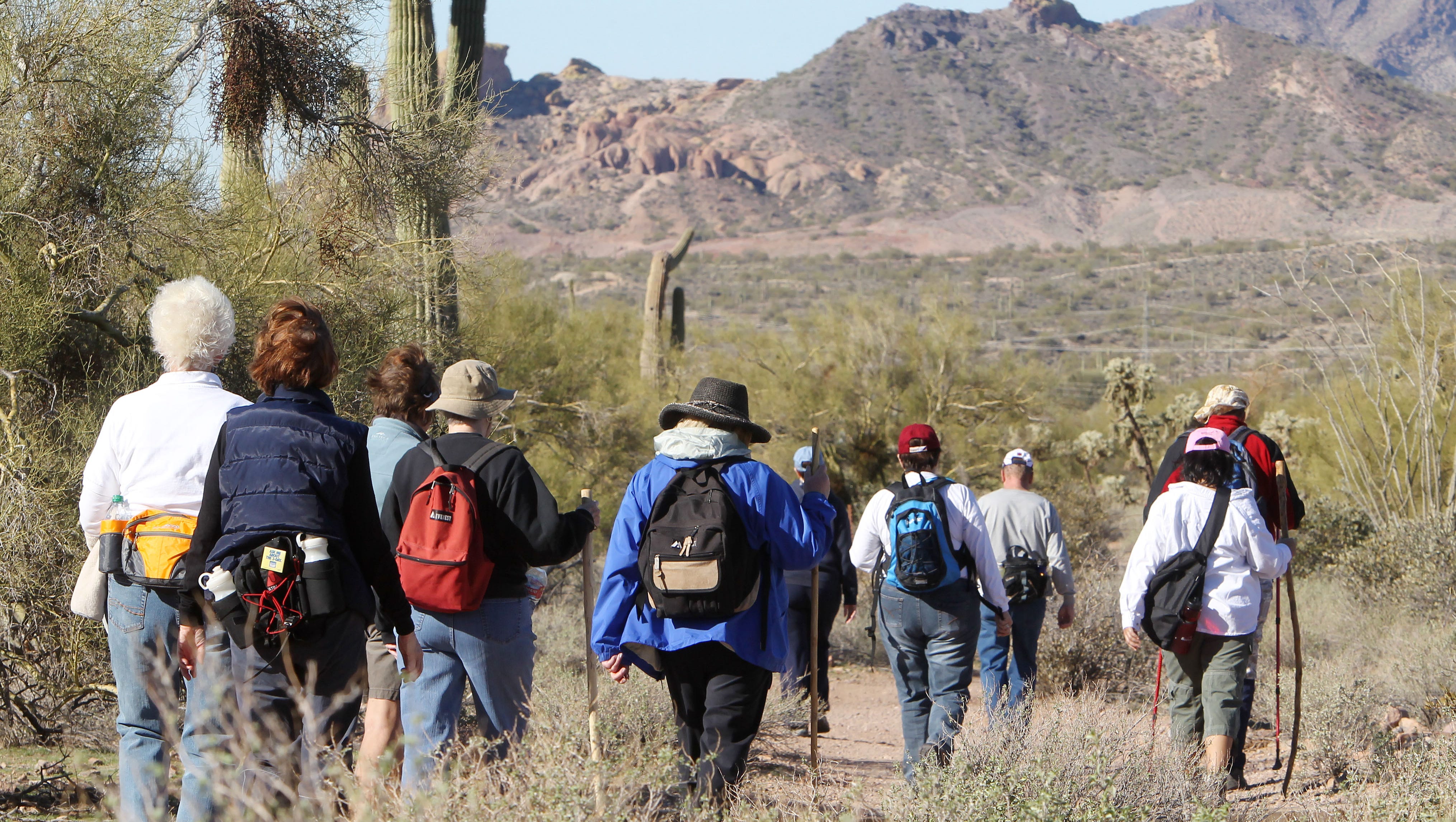 lost dutchman hiking map