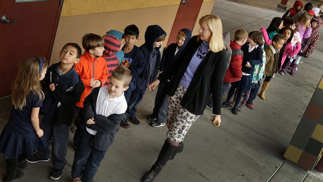 A first-grade class in San Jose.