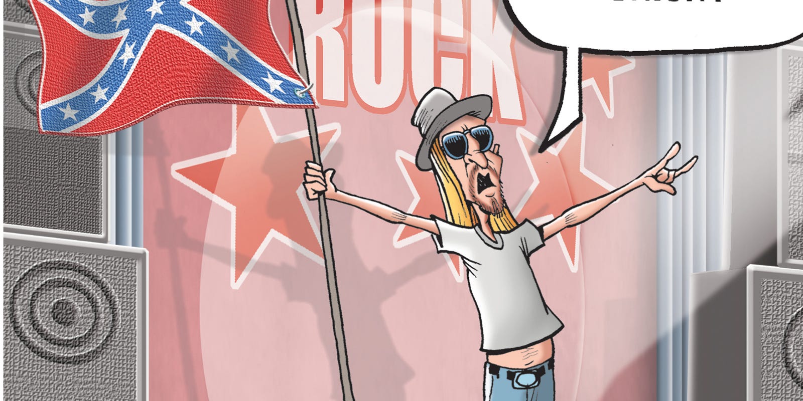 Kid Rock Sticks Up For The Confederate Flag