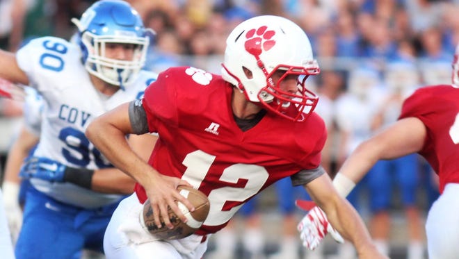 Beechwood's Kyle Fieger has thrown 28 touchdown passes and only two interceptions this season.