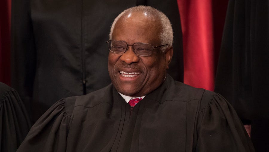 Supreme Court Justice Clarence Thomas in 2017.