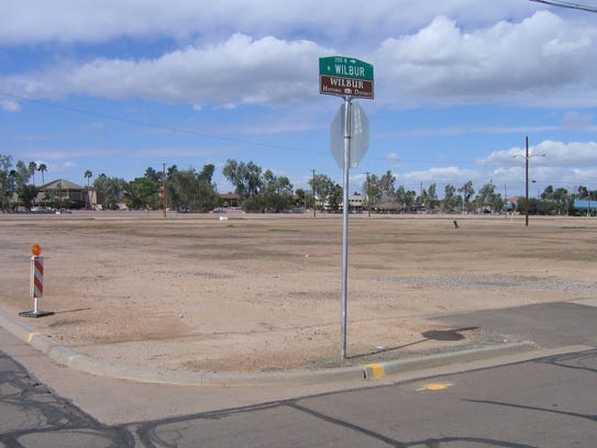 Site 17 is a vacant lot in downtown Mesa that residents