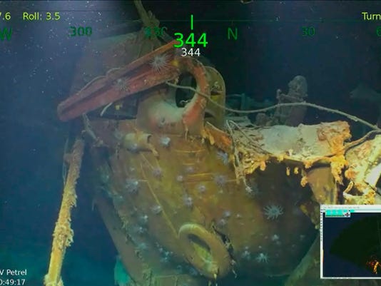 Uss Juneau Wreckage Of Wwii Ship Where 5 Sullivan