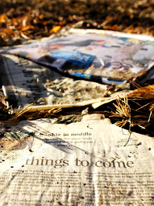 Gardening Newspapers help you make ‘nodig’ garden bed