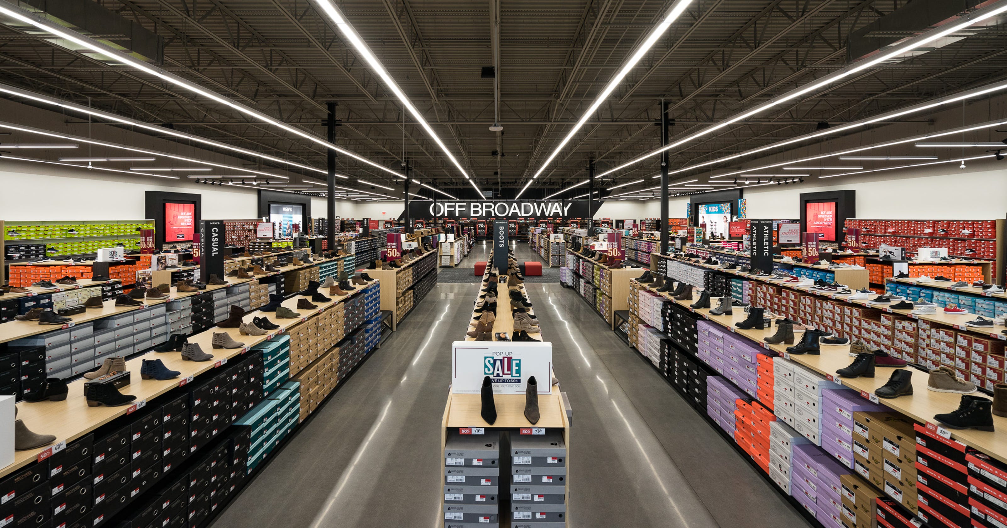 shoe store warehouse