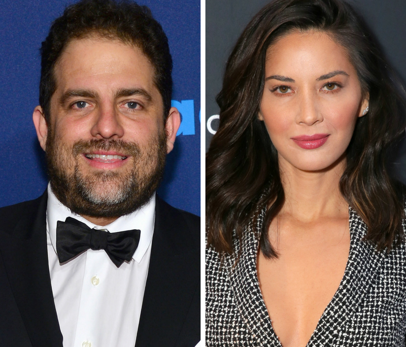 Brett Ratner and Olivia Munn.