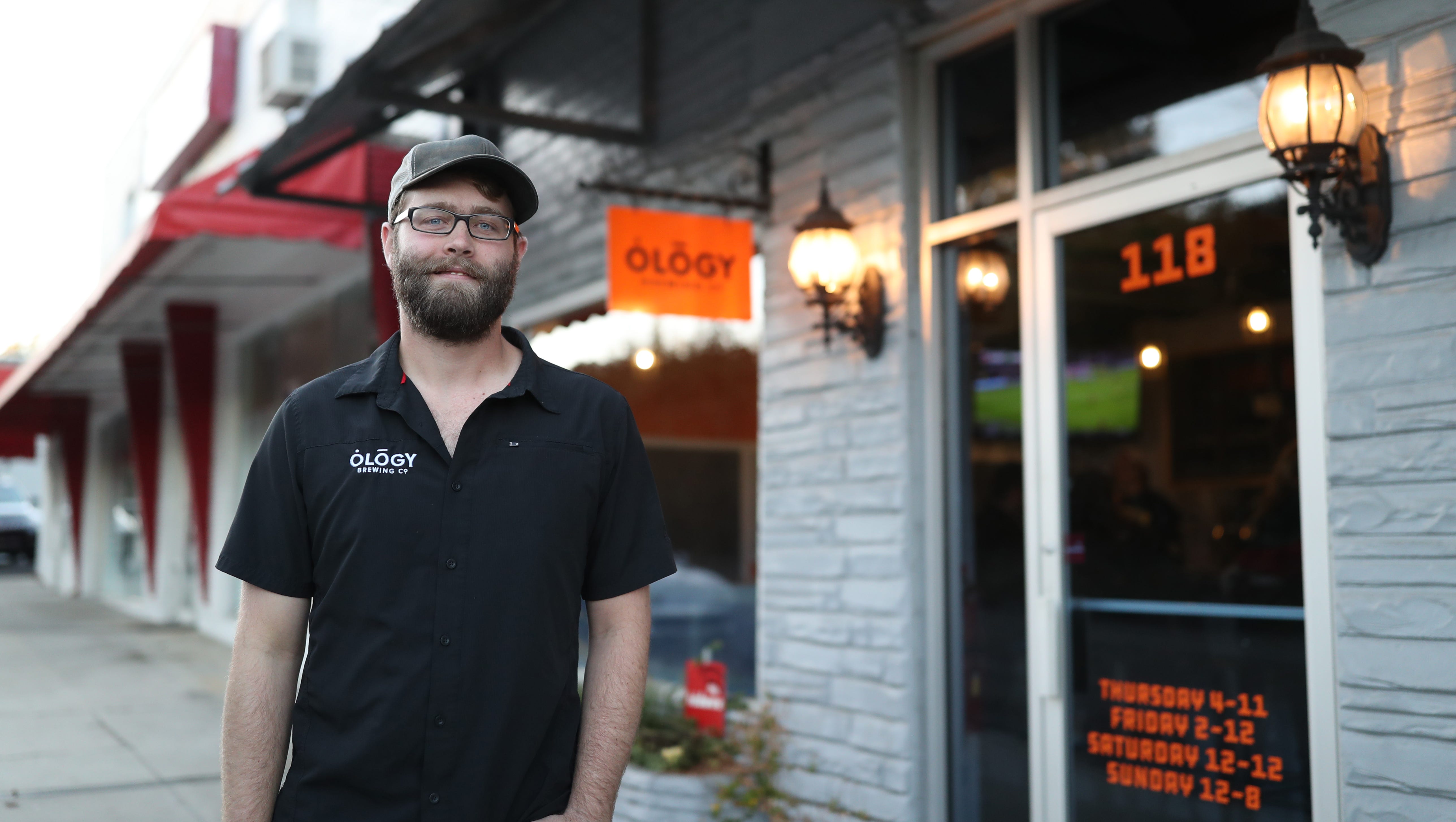 Nick Walker, owner of Ology Brewing Co. at the 6th Avenue Midtown neighborhood location.