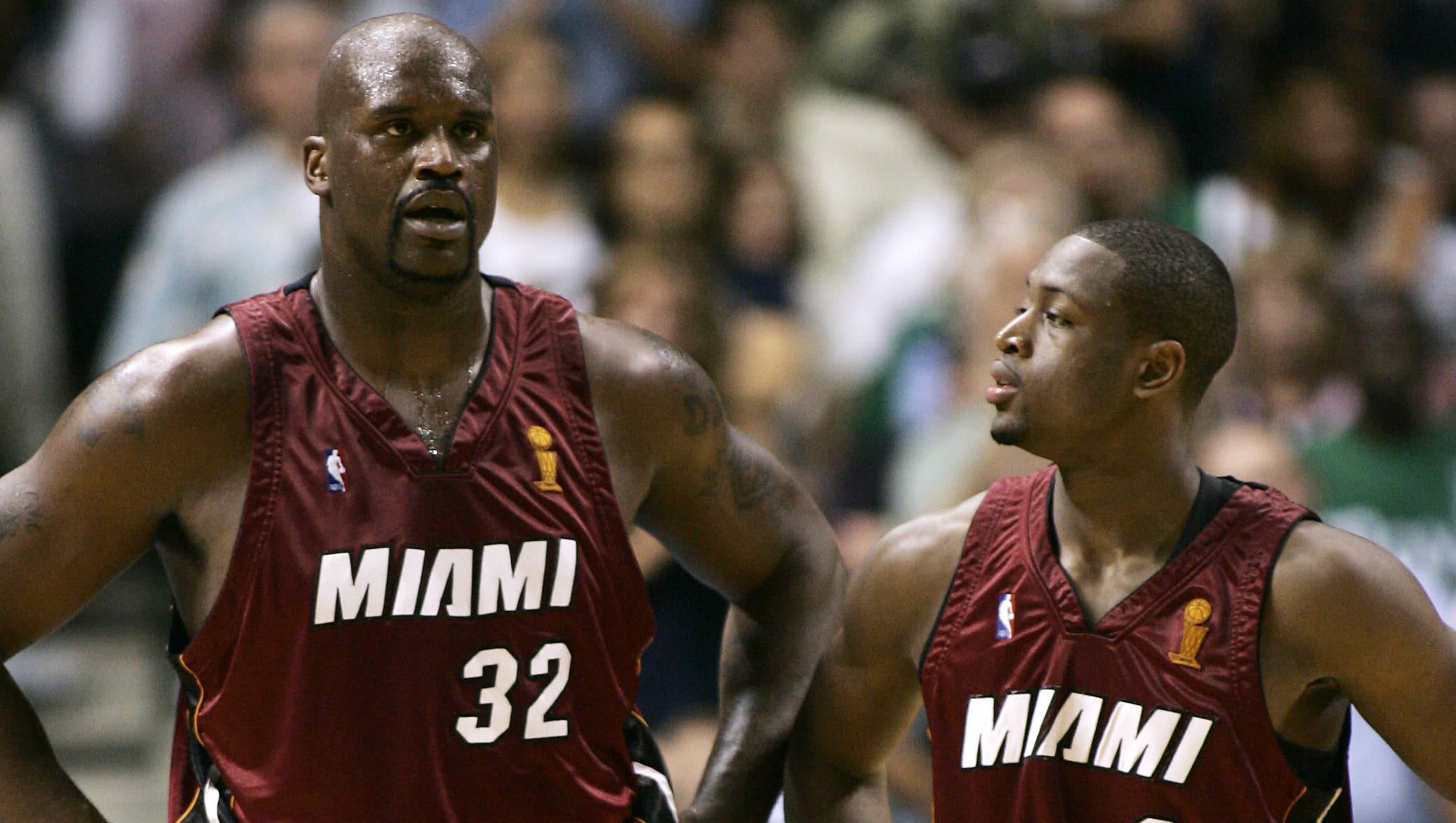 Miami heat retire shaq jersey clearance