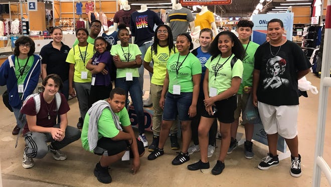 Old Navy offered a “camp” for teens from the Boys & Girls Club of Vineland to learn about retailing and more.