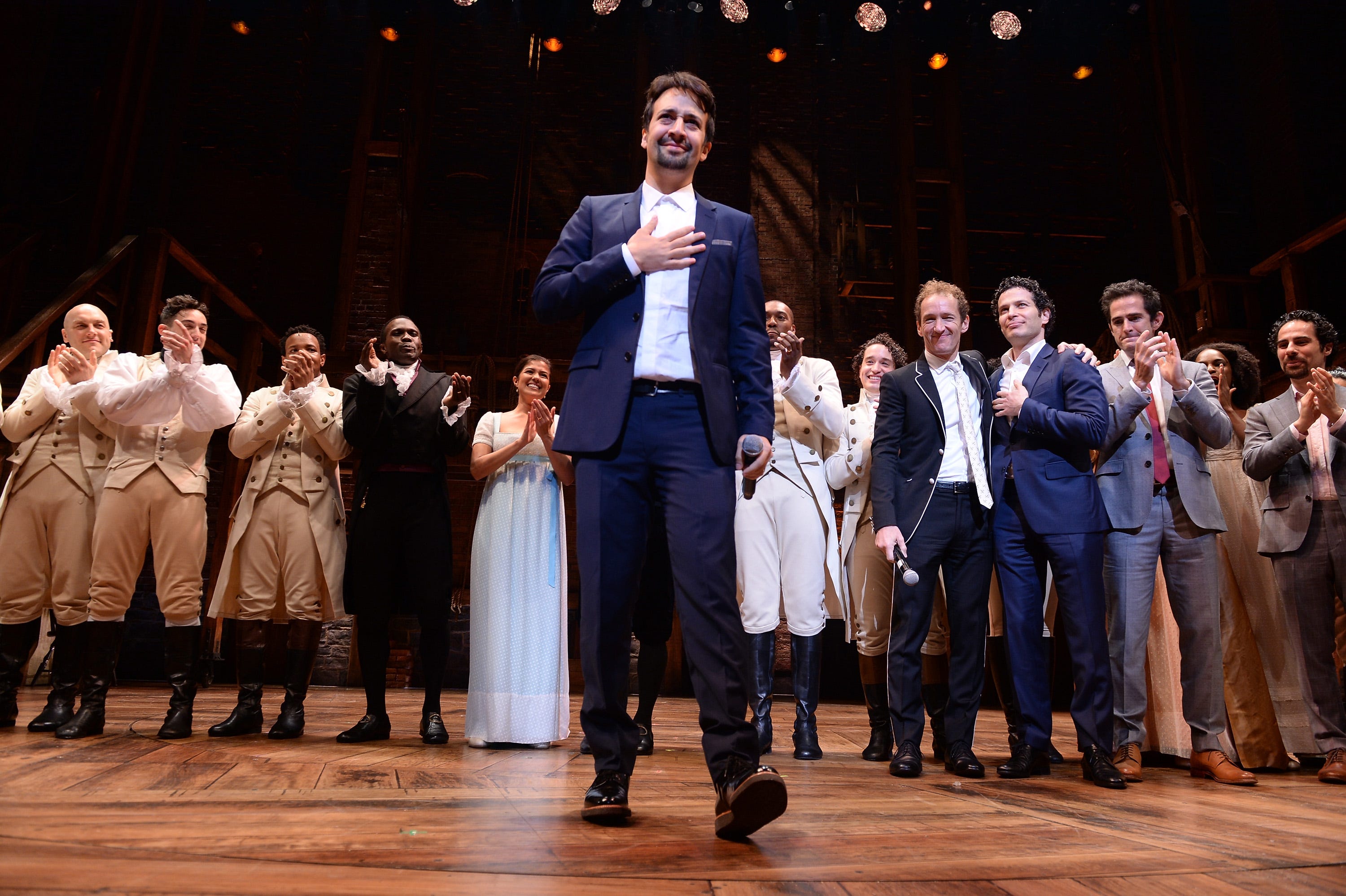 Lin Manuel Miranda Favorite Musicals 2024 favors