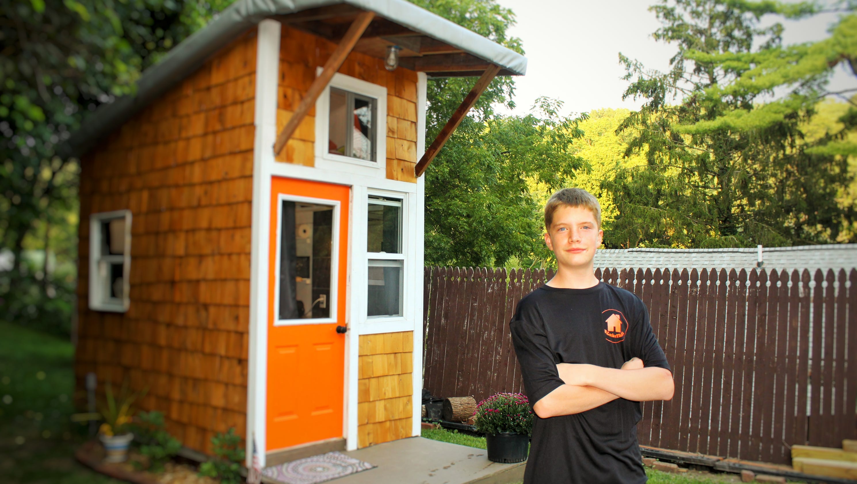 This 13-year-old built his own tiny house for $1,500, and ...