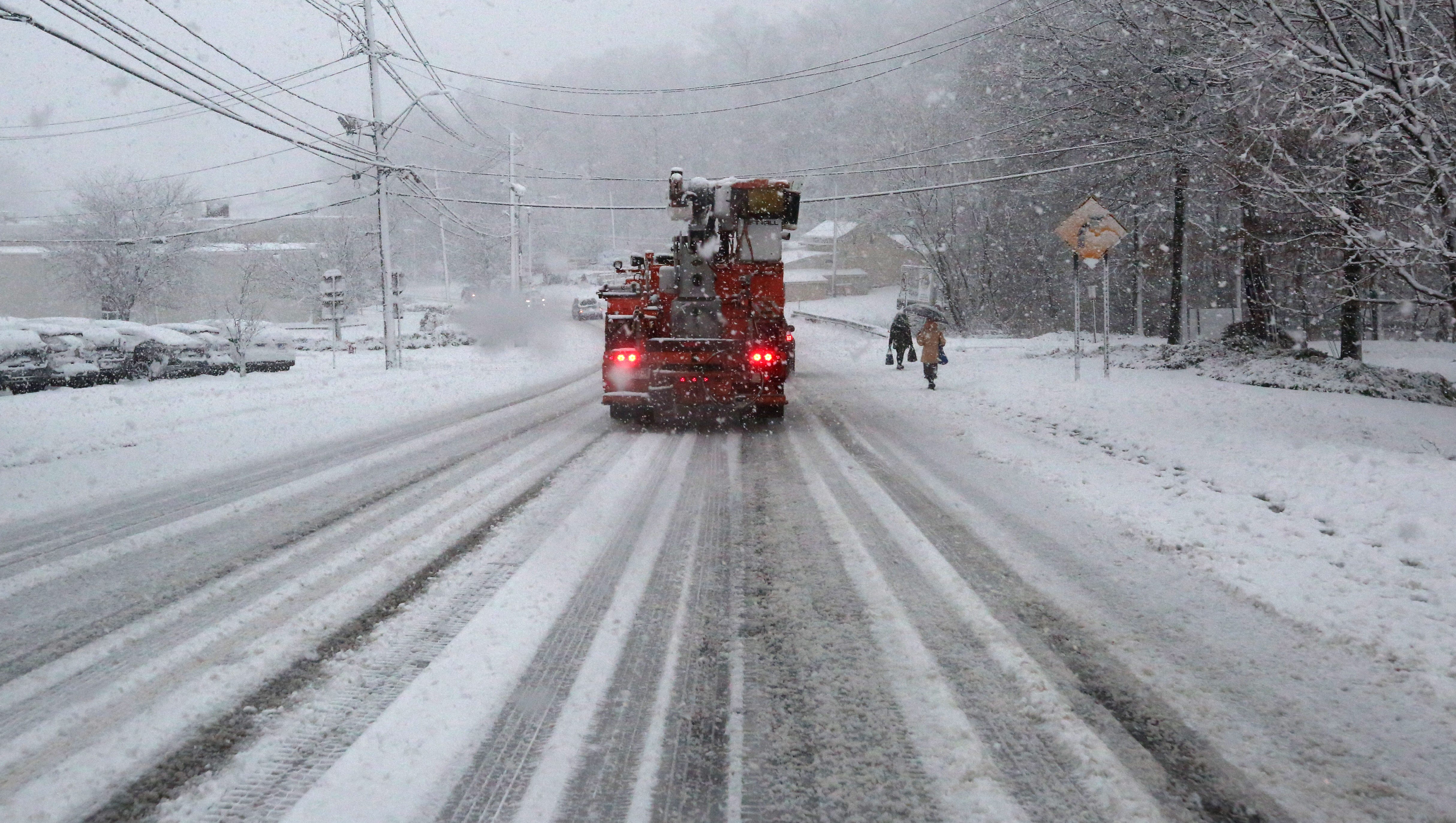 Nor Easter Quinn Hits Ny With Up To 16 Inches