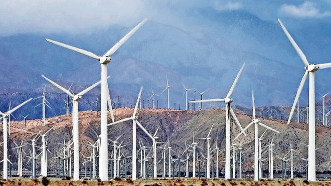 Take a wind farm tour while in Palm Springs.