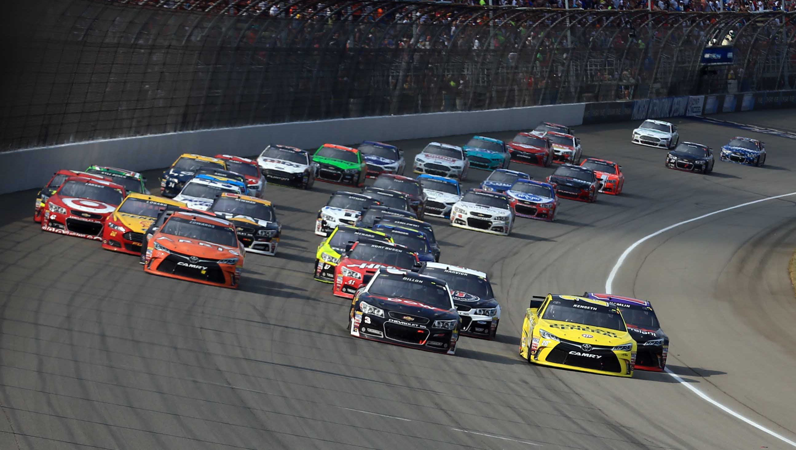 Michigan race package draws muted response from NASCAR drivers