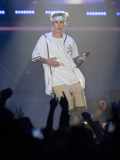 Justin Bieber's Purpose Tour makes a stop at The Palace