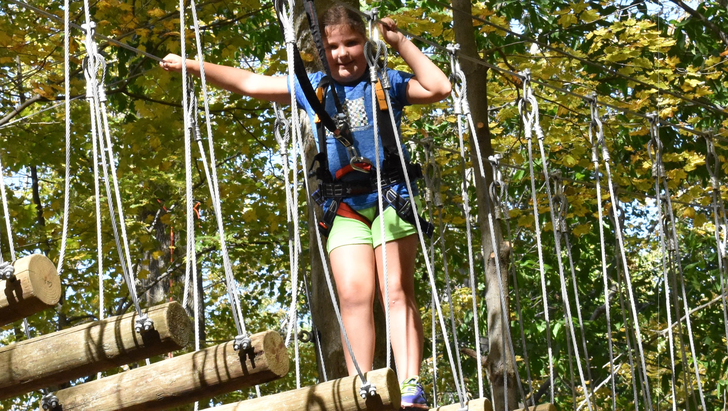 Boundless Adventures is a treeclimbing adventure at Purchase College