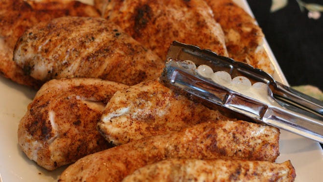 Mexican Grilled Chicken Breasts.