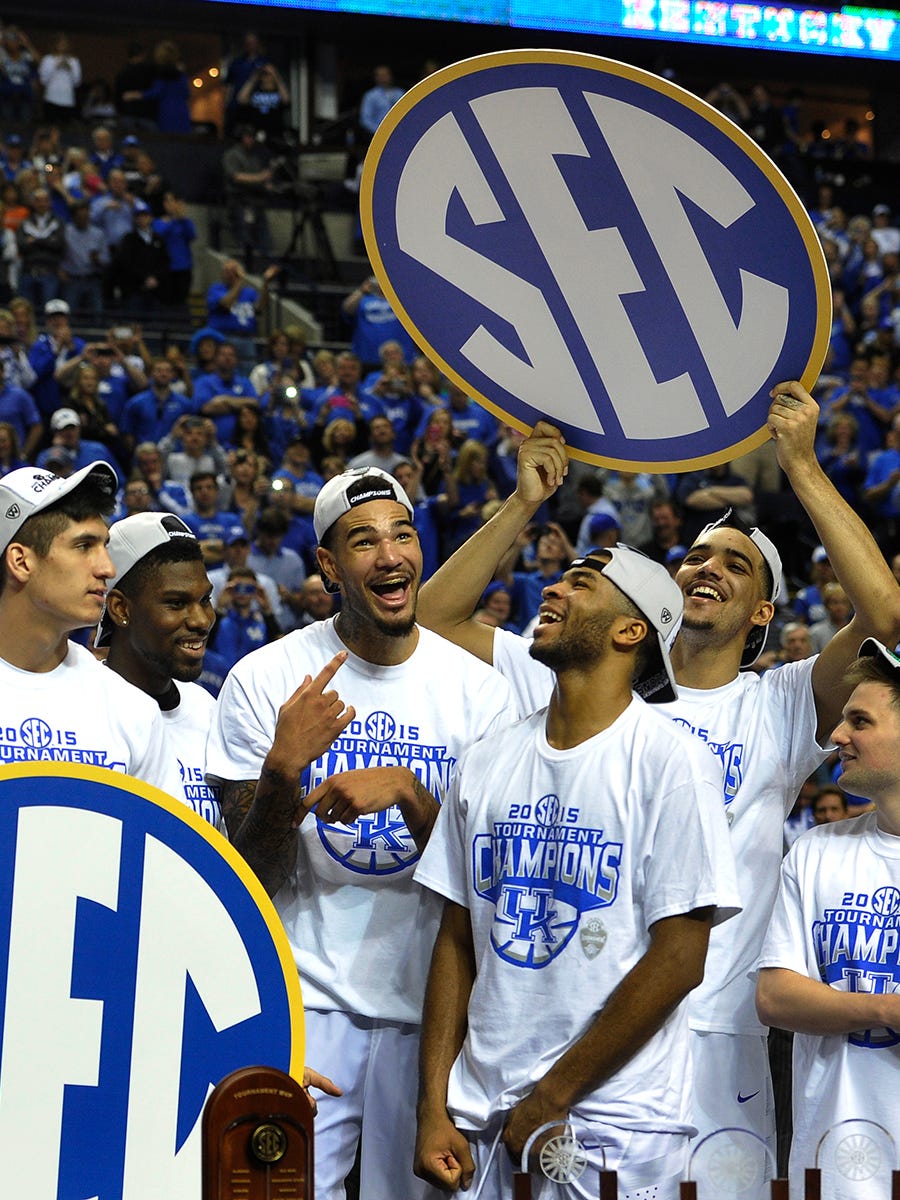 Kentucky Beats Arkansas For Sec Title