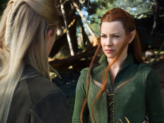   Evangeline Lilly played Elf Tauriel in the movies 