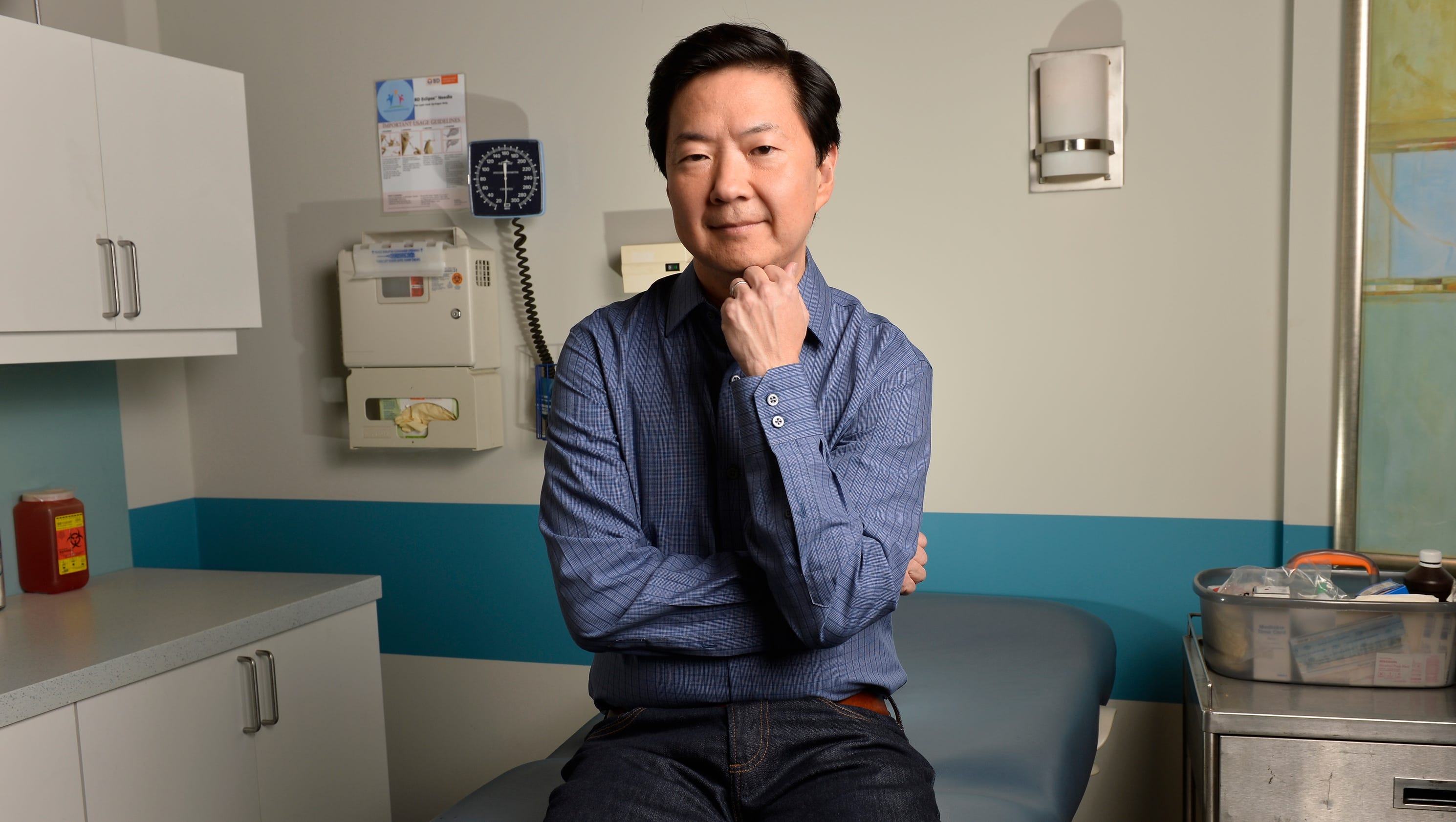 Ken Jeong halts comedy routine, jumps from stage to give audience member medical care