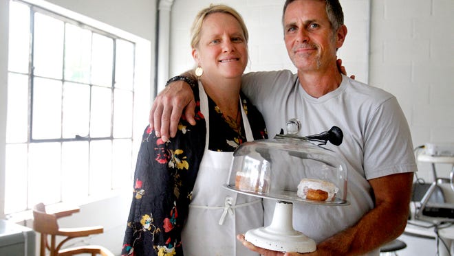 General American Donut co. owners Kari Nickander and Adam Perry introduced Indy to "craft" doughnuts. Now, they're redefining the doughnut sandwich. Get it on the shop's new lunch menu.