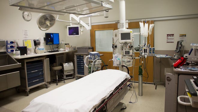 Many American are forced to use Emergency Rooms, like this one at the University of Iowa Hospitals and Clinics, because they lack health insurance.