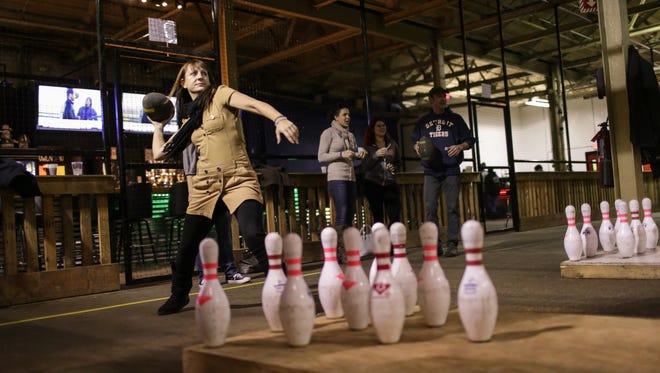 Fowling, a game involving a football and bowling pins, has been popularized by the Fowling Warehouse in Hamtramck.
