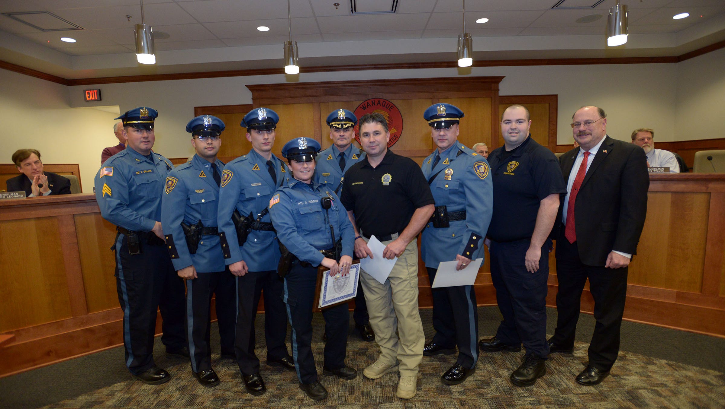 Wanaque honors 'hero cops' for saving woman, boys