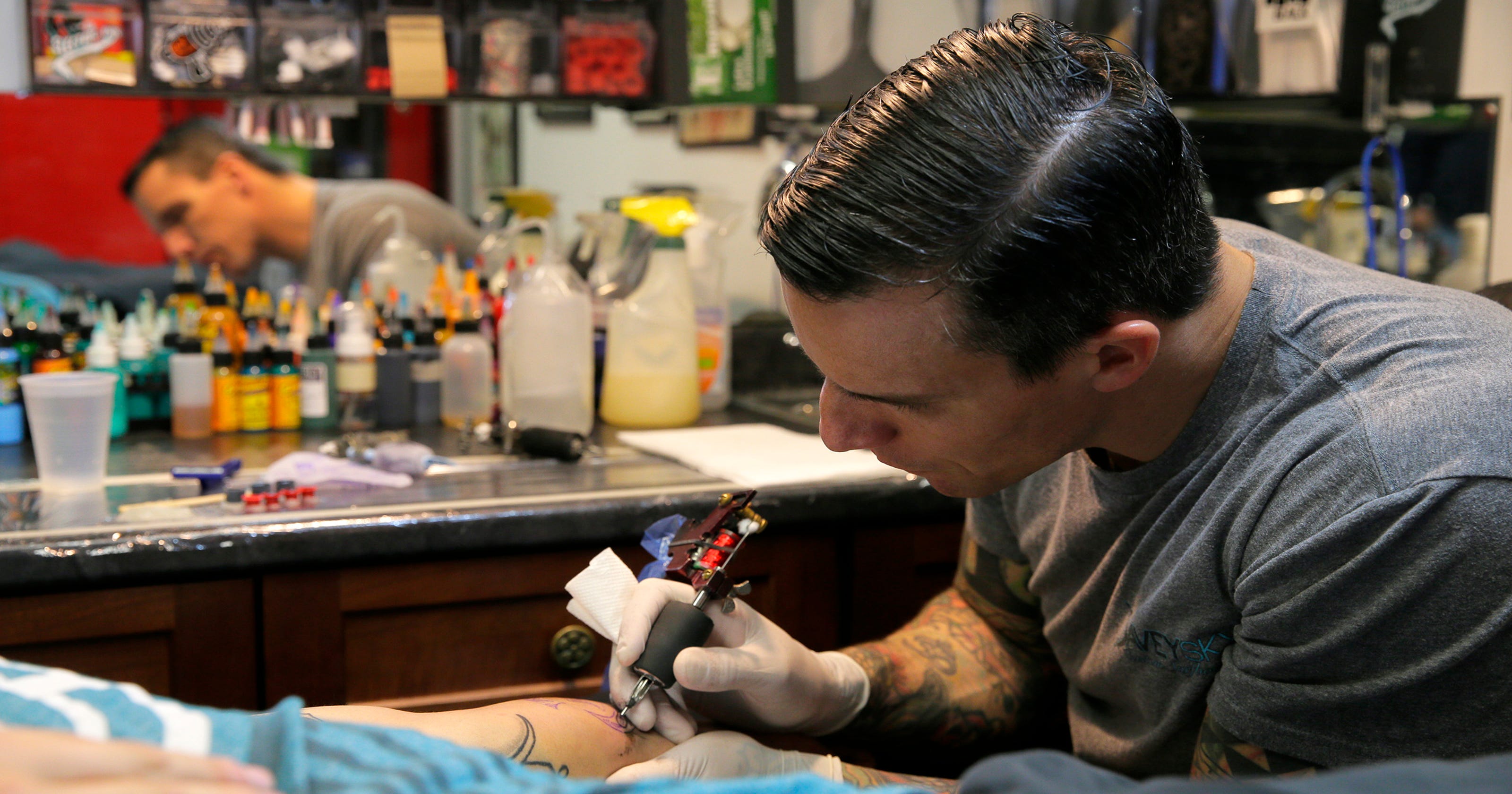Point Pleasant Beach tattoo shop owner traded paint for ink