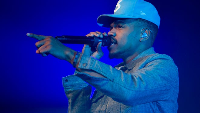 Chance The Rapper performs at the Palace at Auburn Hills on Thursday, May 18, 2017 in Auburn Hills. 