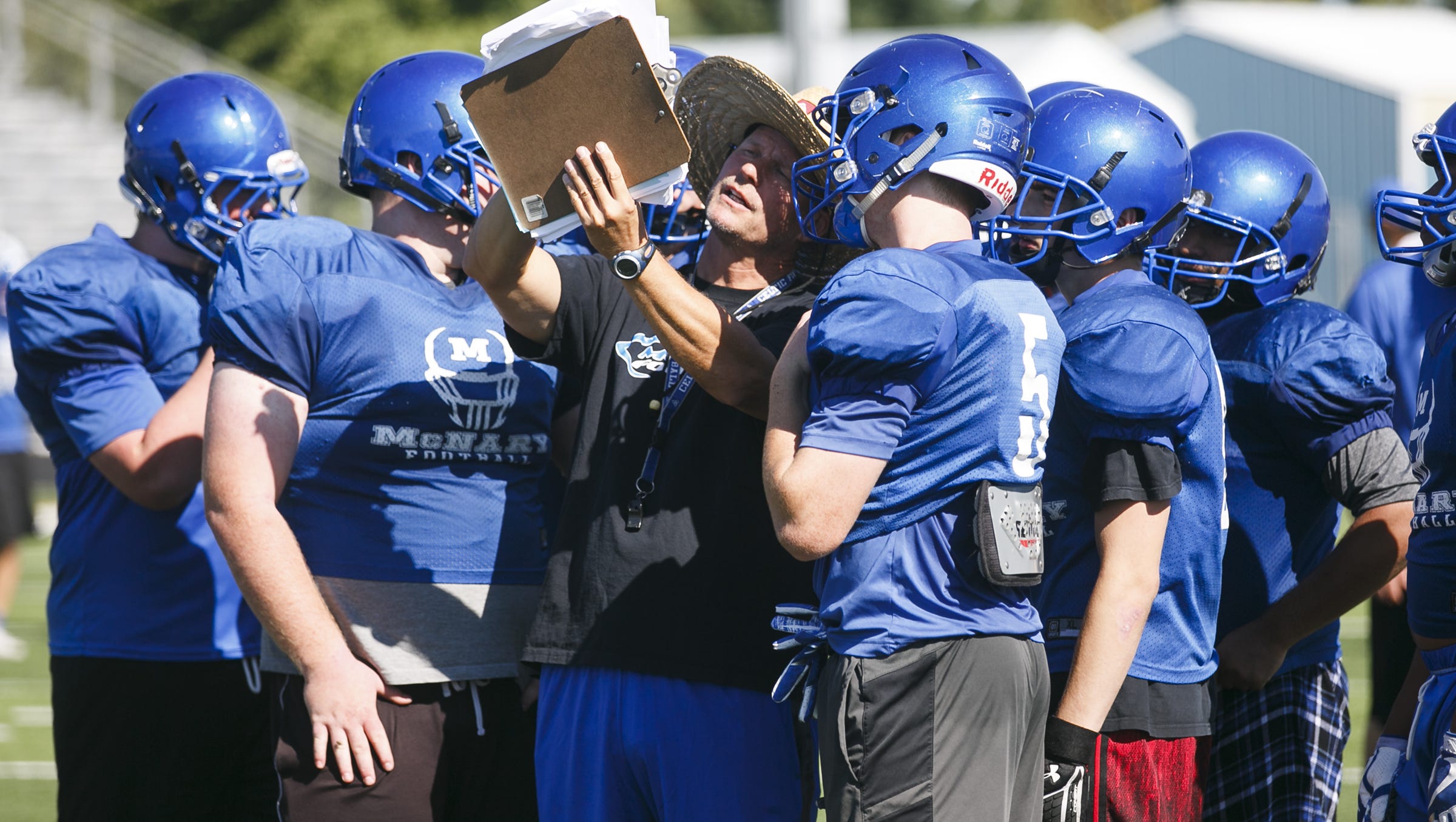 Mcnary Football Beats North Salem In Season Opener