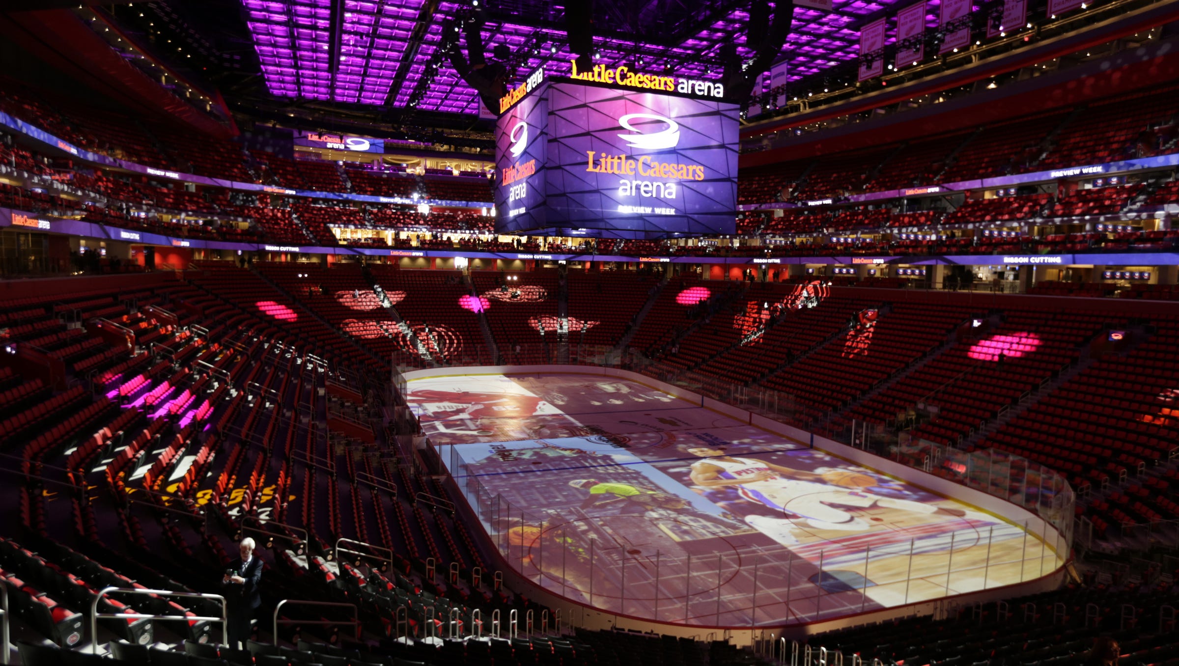 Sneak Peek Little Caesars Arena Has Its Own Little