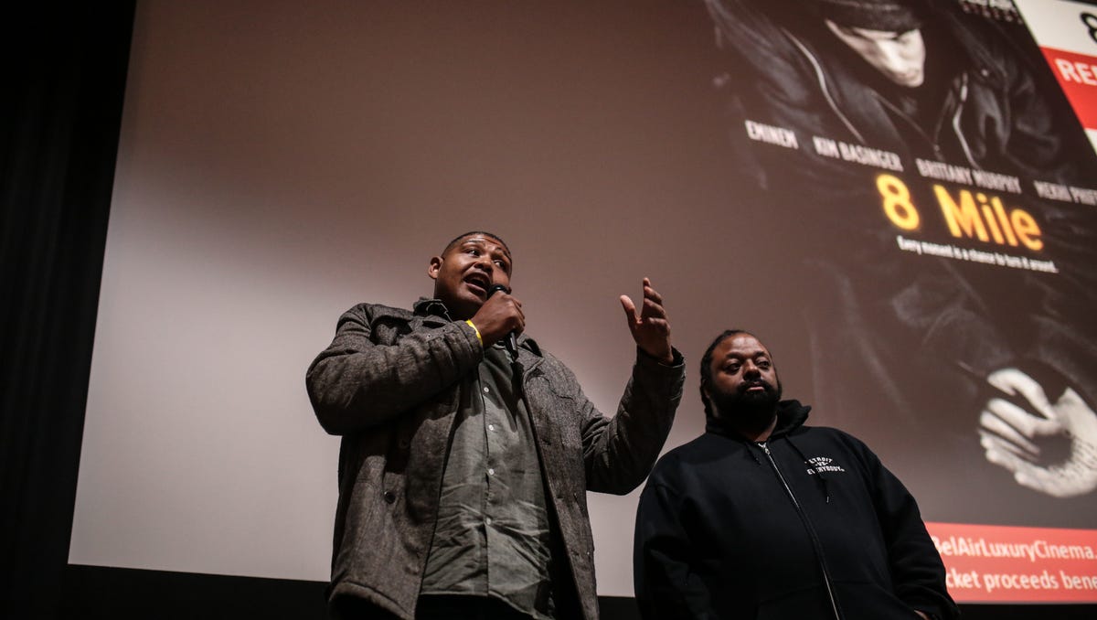 Eminem S 8 Mile Event Draws Fans Cast Members But No Leading Man