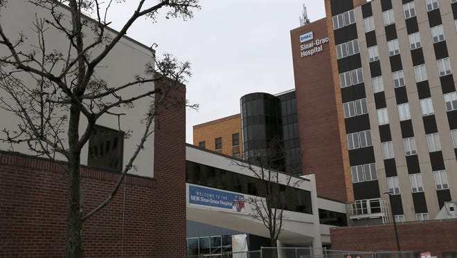 DMC Grace-Sinai Hospital in Detroit on Tuesday, February 3,  2015.