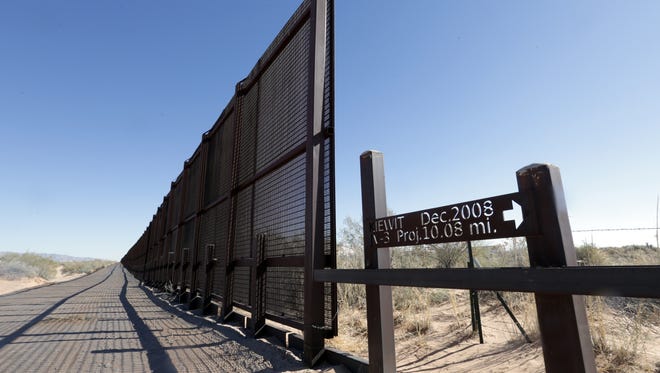 The border wall will continue west of the Santa Teresa Port of Entry, replacing the vehicle barrier that already is in place.