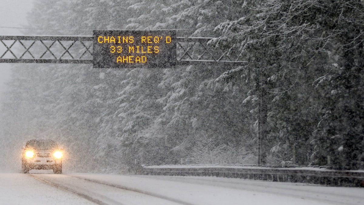 Major Blizzard Forecast For Oregon Mountain Passes This Weekend