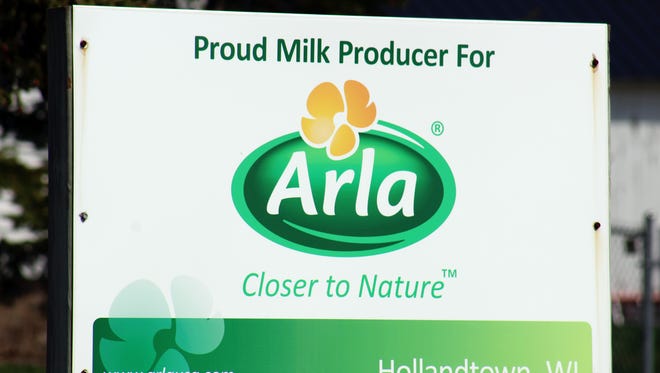Arla Foods gave notice to 11 Wisconsin dairy farmers near Kaukauna that the cooperative will no longer take their milk starting July 1.