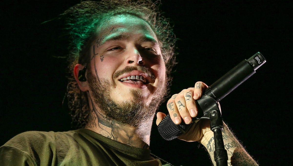 Fans get wild for Post Malone at White River State Park