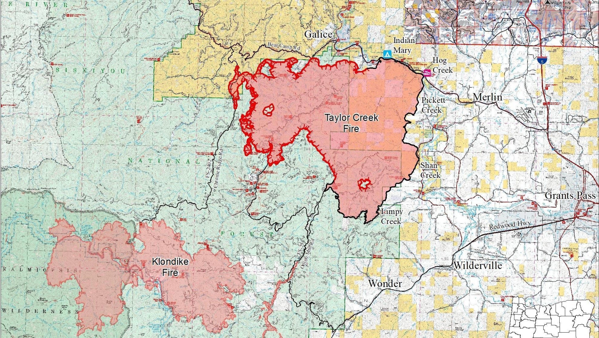 S Oregon Wildfires Critical Week On Taylor Creek Fire As Heat Rises