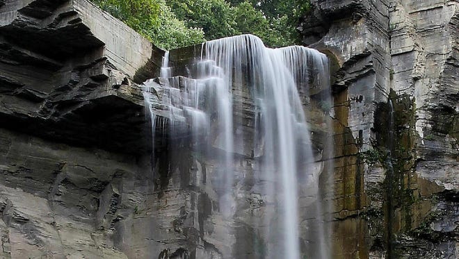 The lower falls at Taughannock Falls State Park.