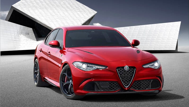 Fiat Chrysler Unveils New Alfa Romeo Sedan For Us