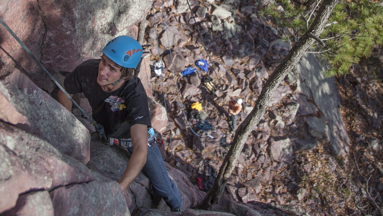 Day Out Rock climbing at Devil’s Lake