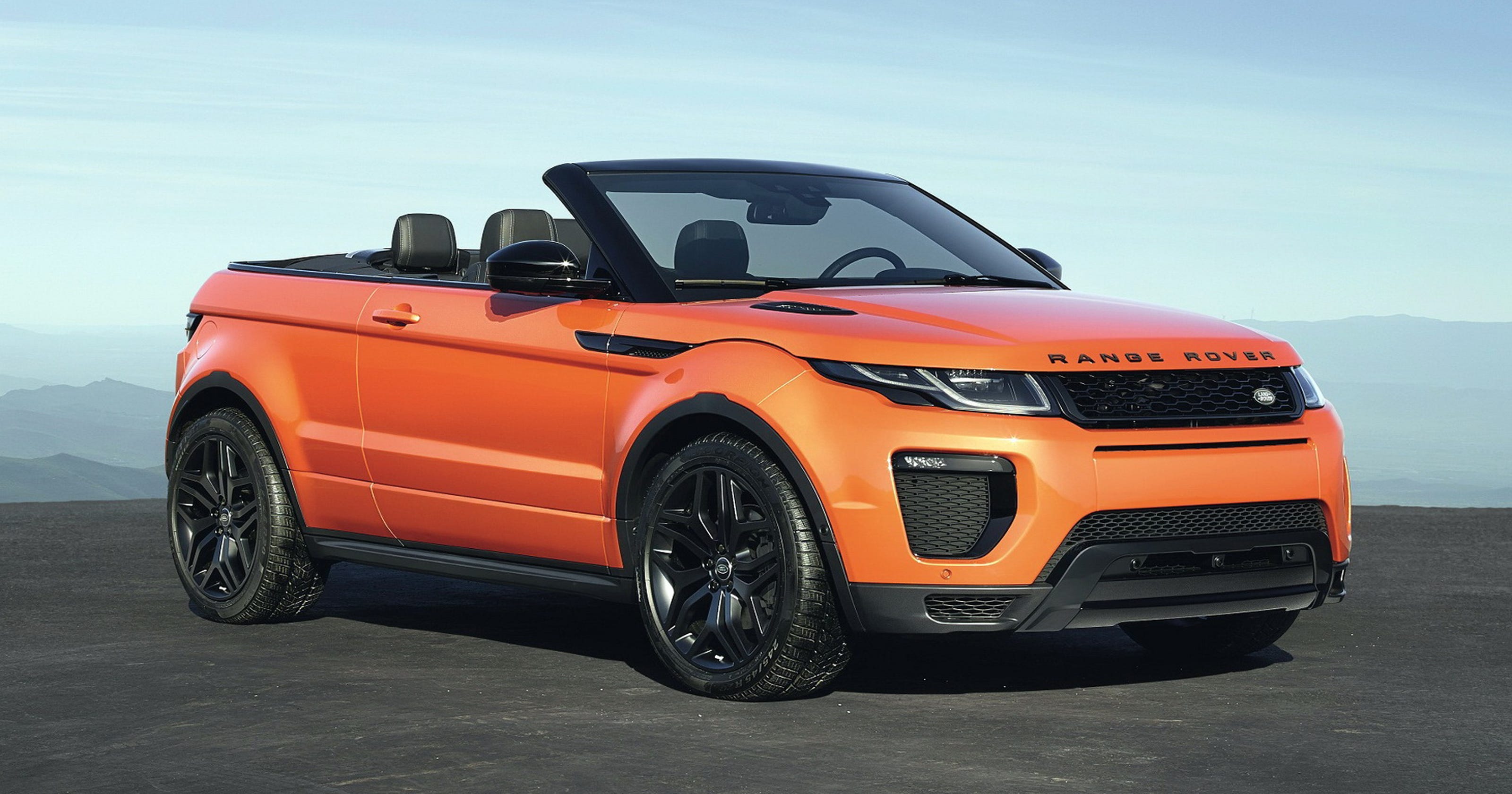 2017 Range Rover Evoque is first convertible SUV
