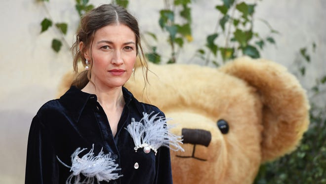 Kelly Macdonald attends the premiere of "Goodbye Christopher Robin" in London on Sept. 20, 2017.