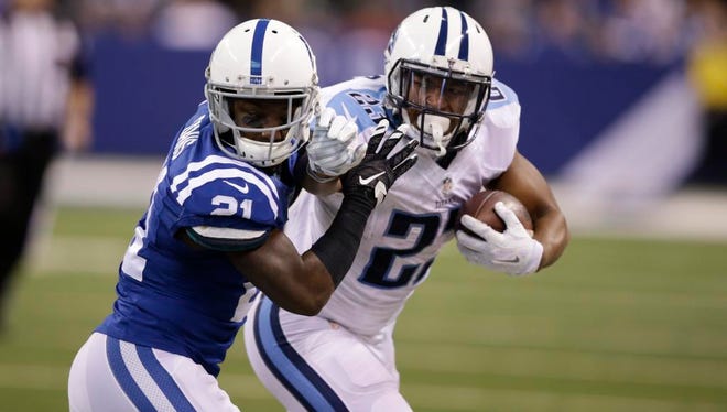 Titans rookie running back David Cobb finished the season with 146 yards, but he missed the first eight games of the season.