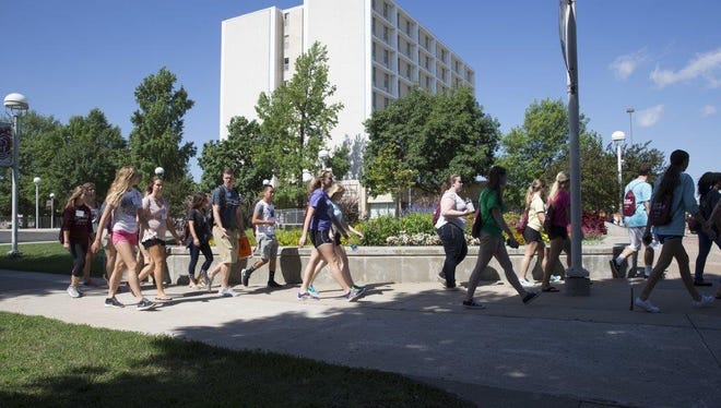 Enrollment on the Springfield campus has grown in 18 of the past 20 years and experienced a record-setting, three-year spike in first-time students, which include freshmen. For three years in a row, the residence halls have opened in "overflow" status.