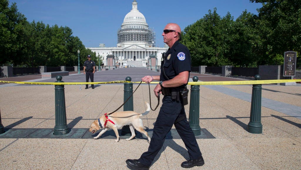 capitol lockdown shot