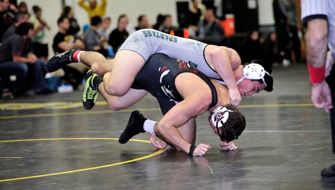 DePaul's Brandon Kui stayed in control as he became a Passaic County champion on Saturday.